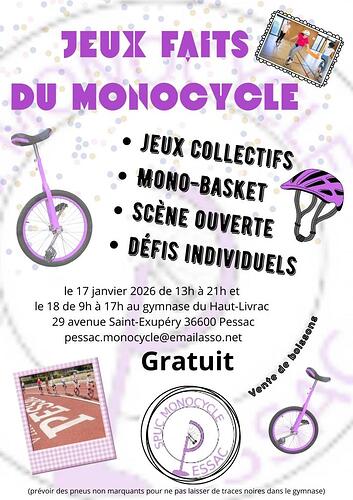 Jeux Faits du Monocycle